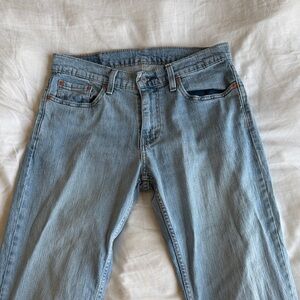 Levi's Light Blue Straight Jeans